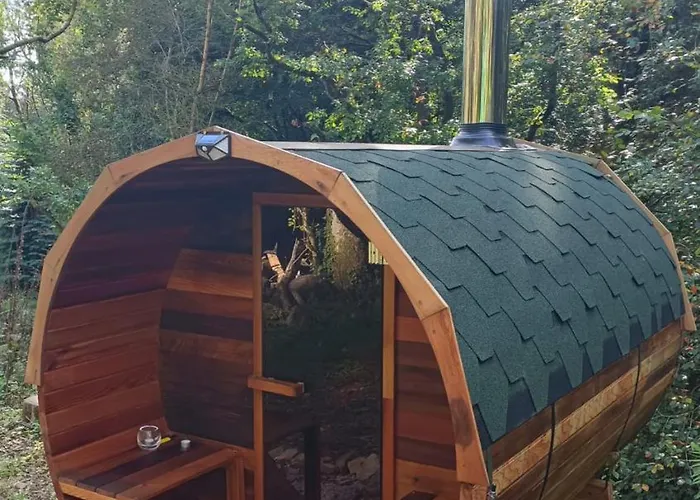 Stream-side And Sauna Chalet